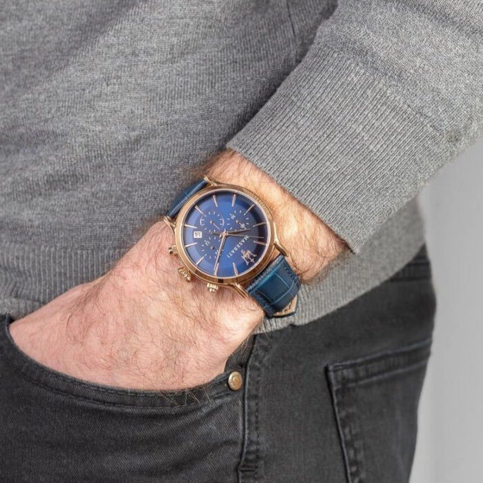 Epoca Chrono Men's Blue Watch - R8871618007 - Image 6